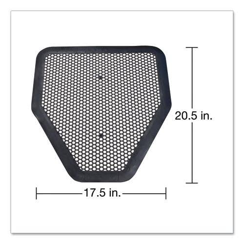 Disposable Urinal Mat, Charcoal, Mountain Air, 17.5 x 20.5, 6-carton D179817