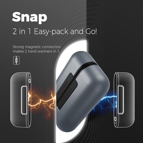 Rechargeable Magnetic Hand Warmers 2 Pack O96556