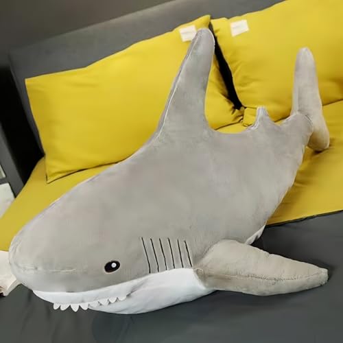 31 Inch Soft Shark Stuffed Animal Plush Pillow X488867