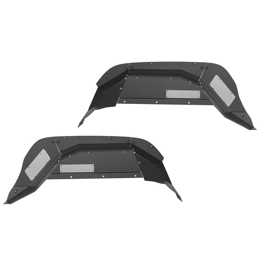 2Pcs Black Steel Rear Inner Fender Liners U56717