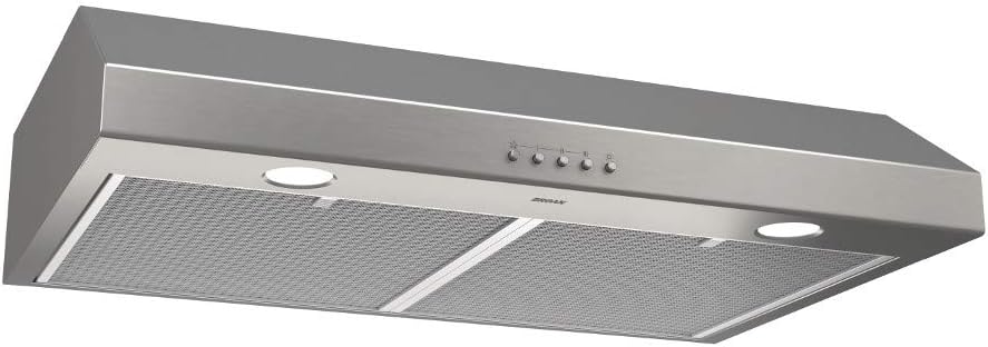 30" Stainless Steel Under-Cabinet Range Hood, 3-Speed, 375 Max Blower CFM Q446