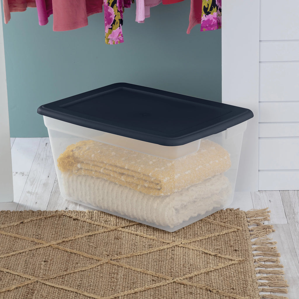 58 Qt Storage Box Set of 8 D4278