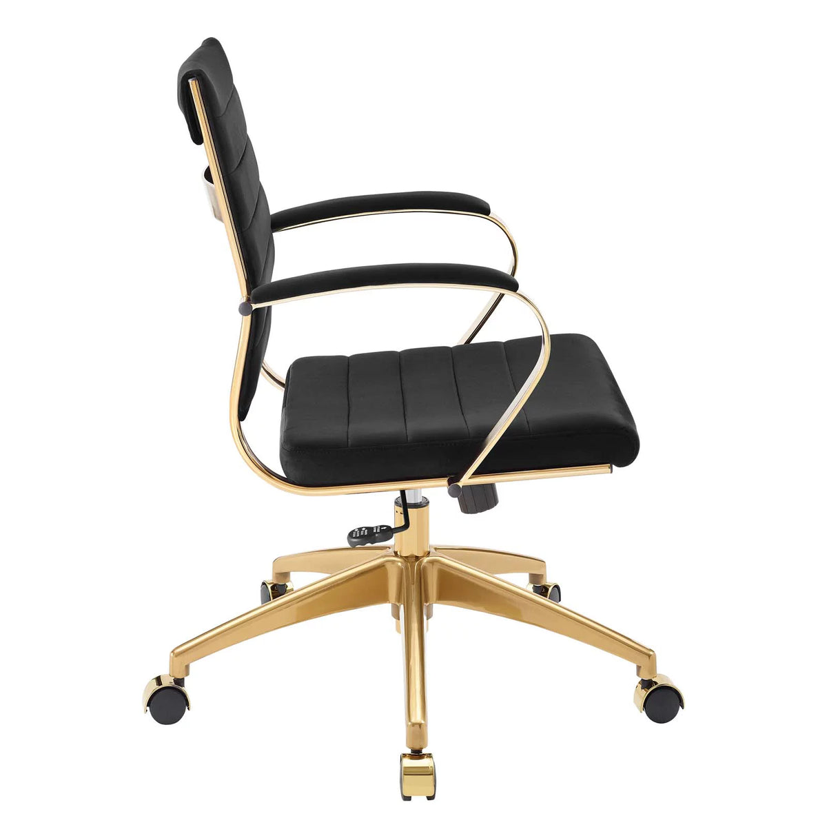 Black Velvet Office Chair T29287