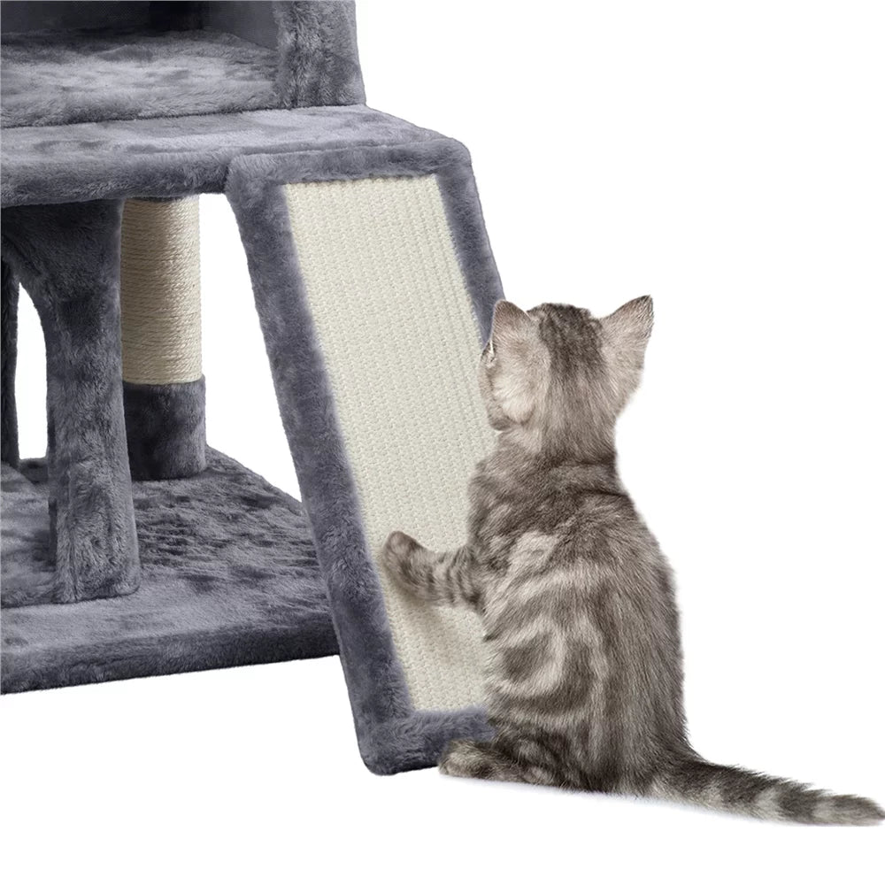 Multilevel Cat Tree with Condos Perches Scratching Posts Q368