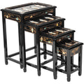 Black Lacquer Nesting Tables S8598