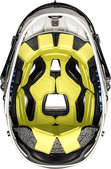 White Youth Lacrosse Helmet C397