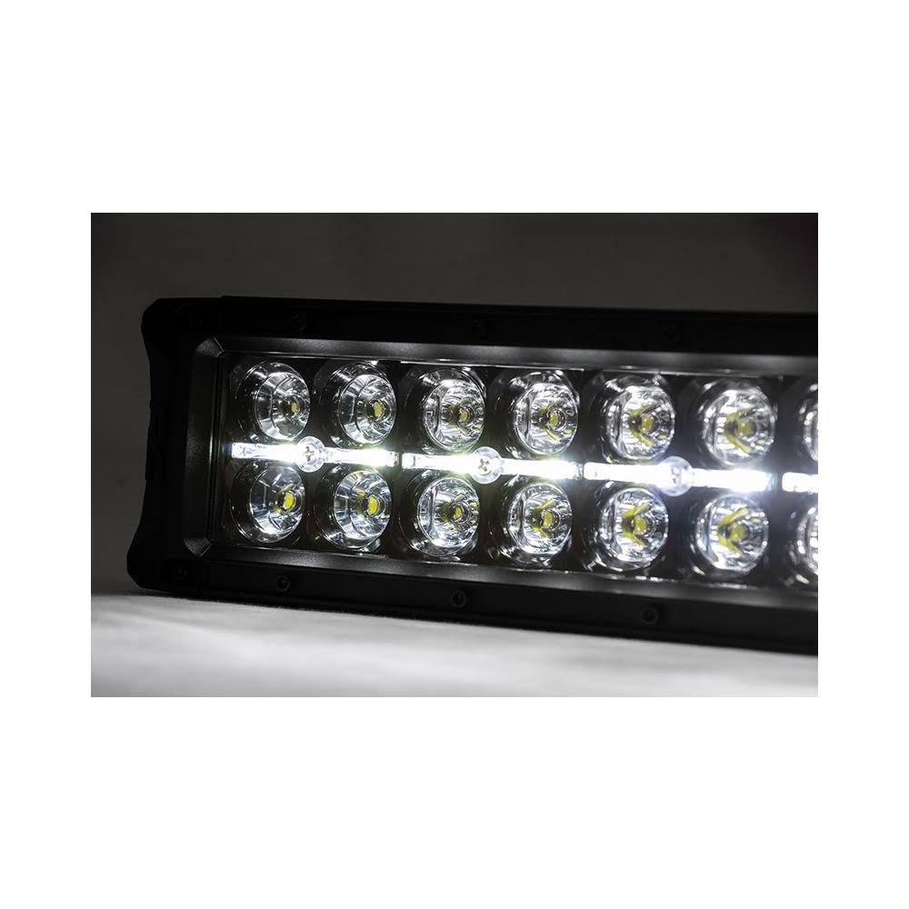 30 inch Curved LED Light Bar Dual Row Black Cool White DRL E3083