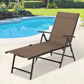 Gray Set of 2 Textile Outdoor Chaise Lounge T420059