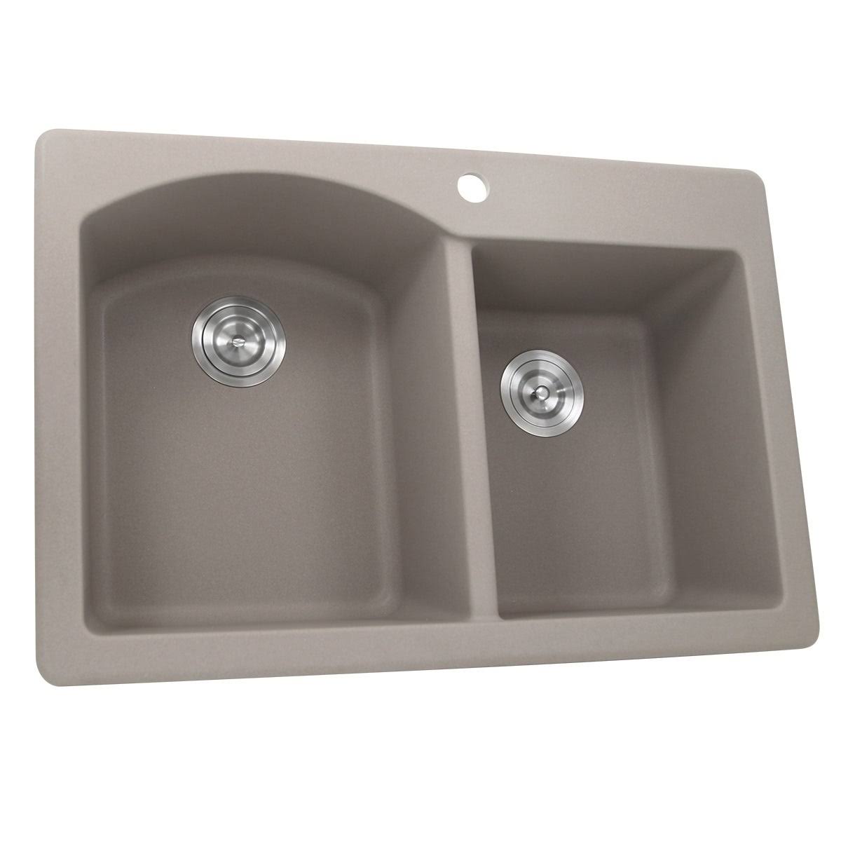 Truffle Granite Composite Topmount Sink A8259