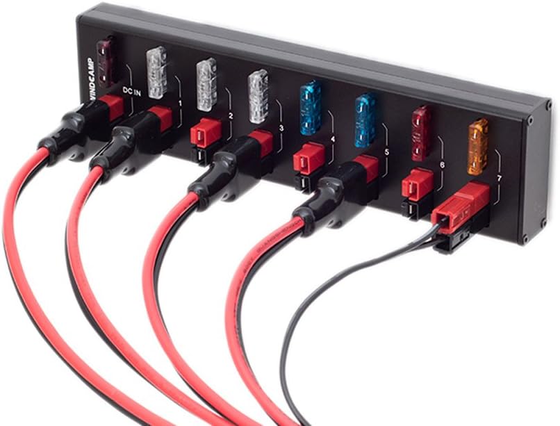 8 Port 40A Power Splitter Distributor Source Strip K7110