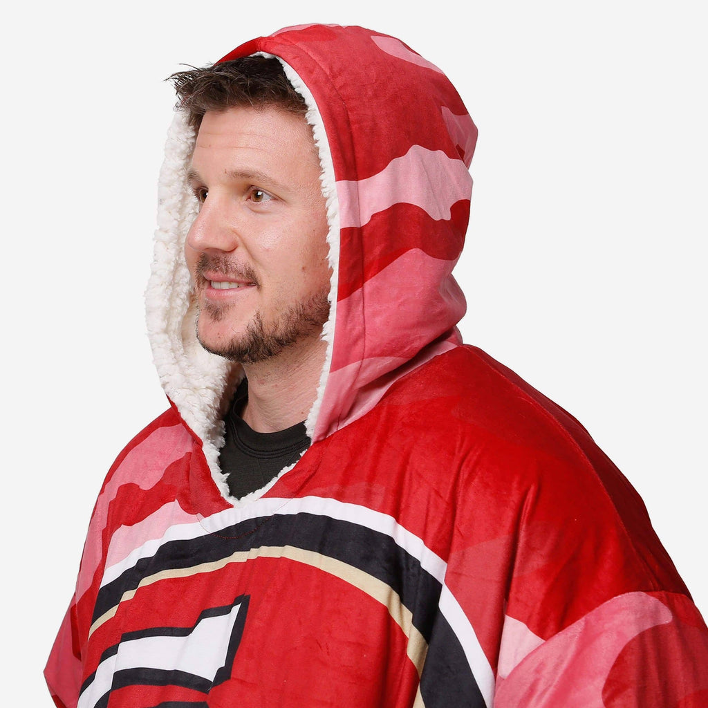 Reversible Team Color Camo Hoodie Y49539