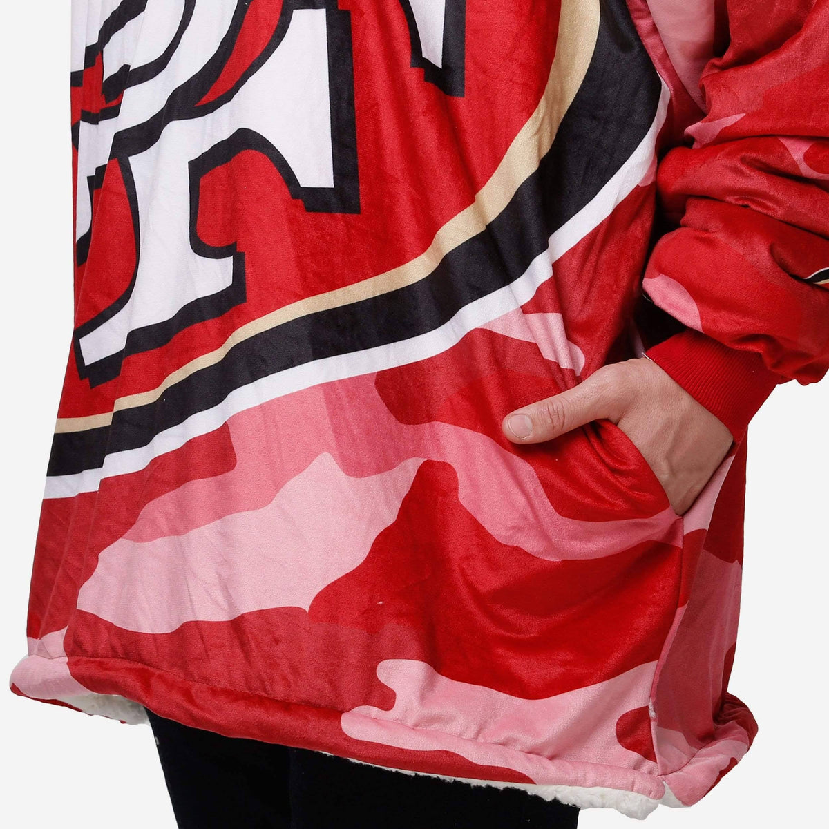 Reversible Team Color Camo Hoodie Y49539