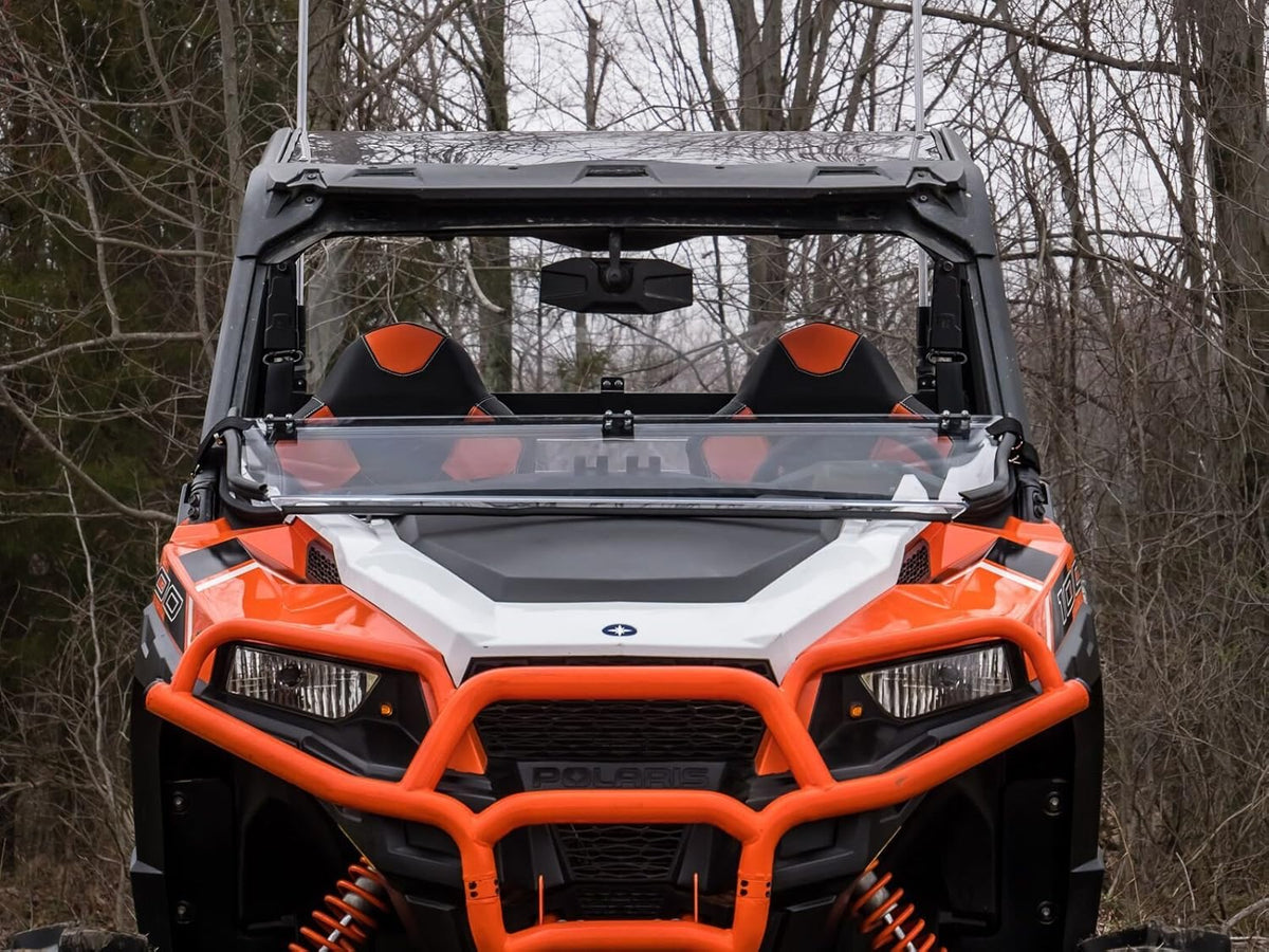 Heavy Duty Scratch Resistant Flip Down Windshield K157