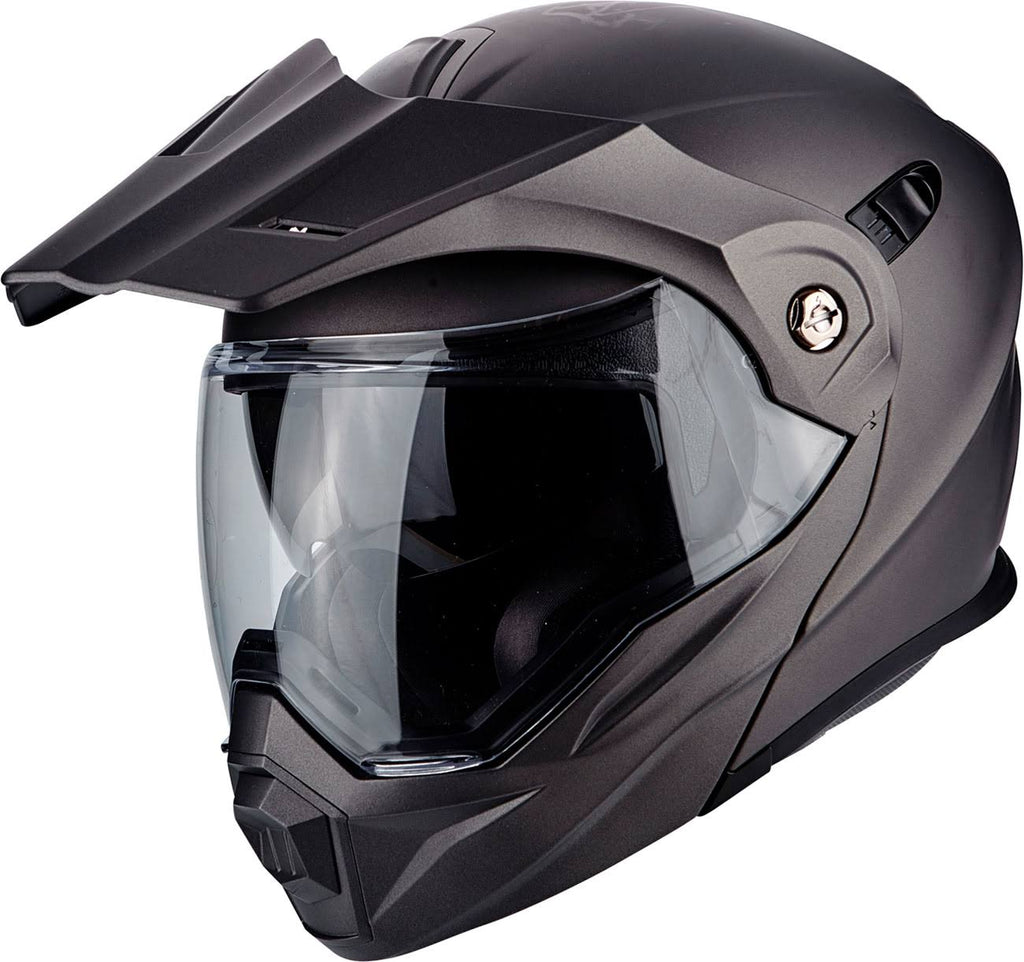 Solid Matt Anthracite L Motorcycle Helmet C449