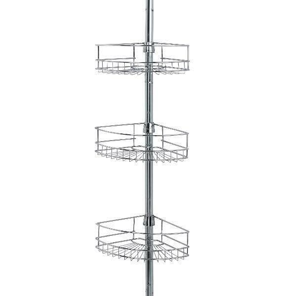 Chrome Tension Pole Shower Caddy C116