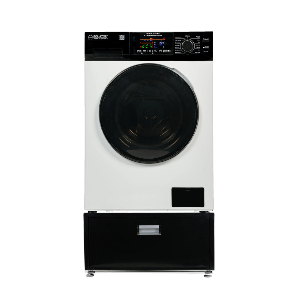 18 lbs. Combination Washer Dryer with Laundry Pedestal T2790