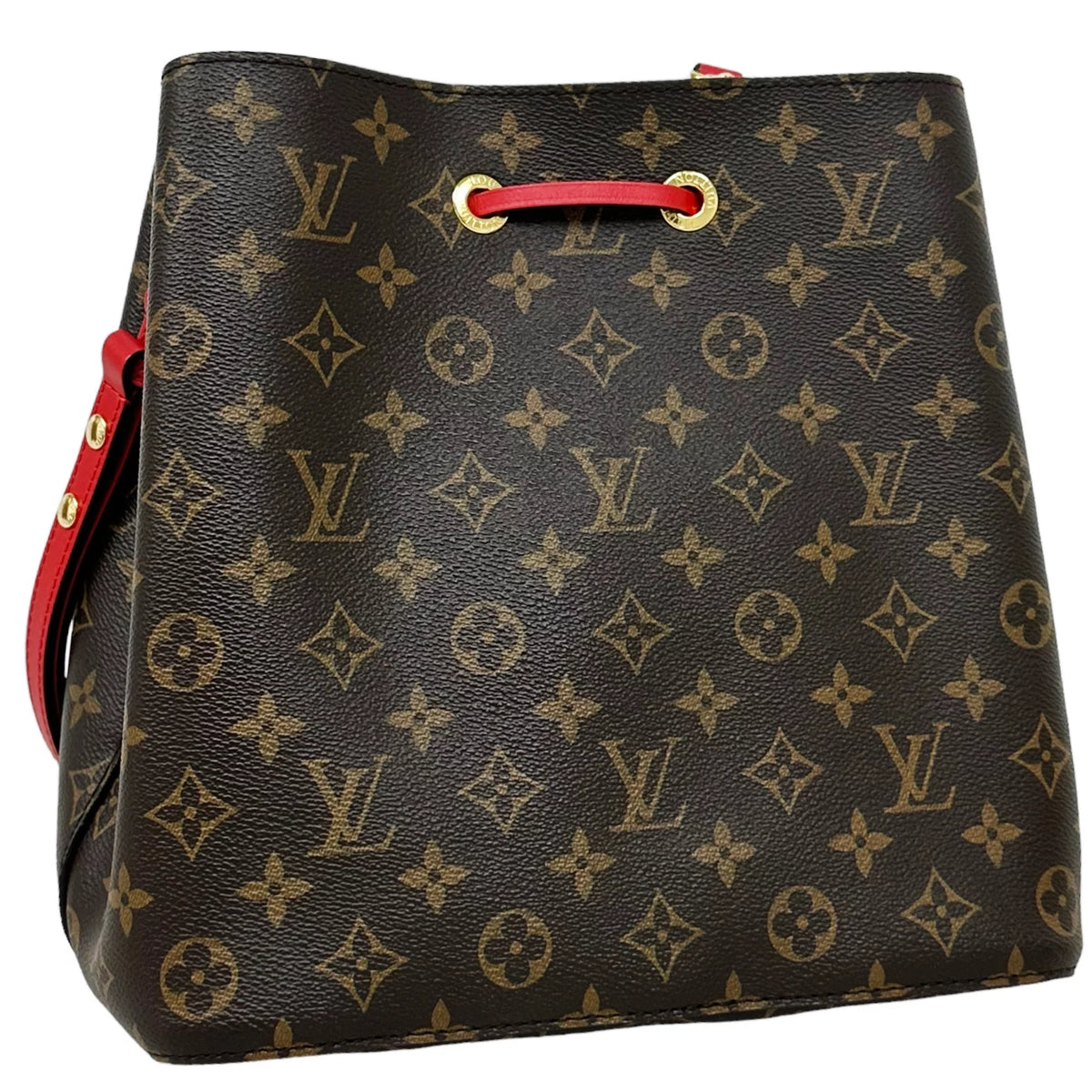 Brown Monogram Bucket Bag F33341