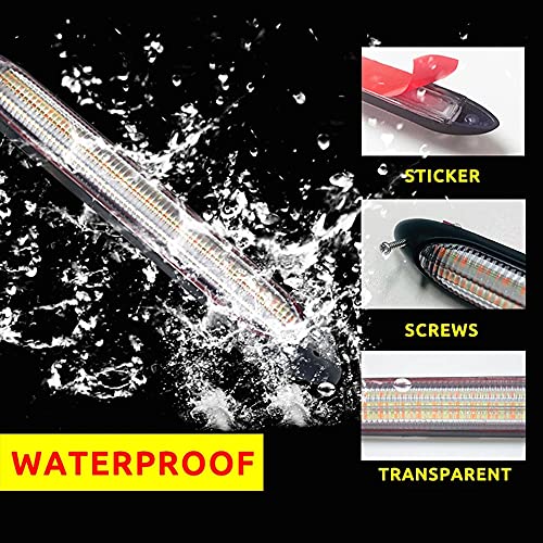 12V Waterproof LED Daytime Running Lights Strip 2Pcs L3039