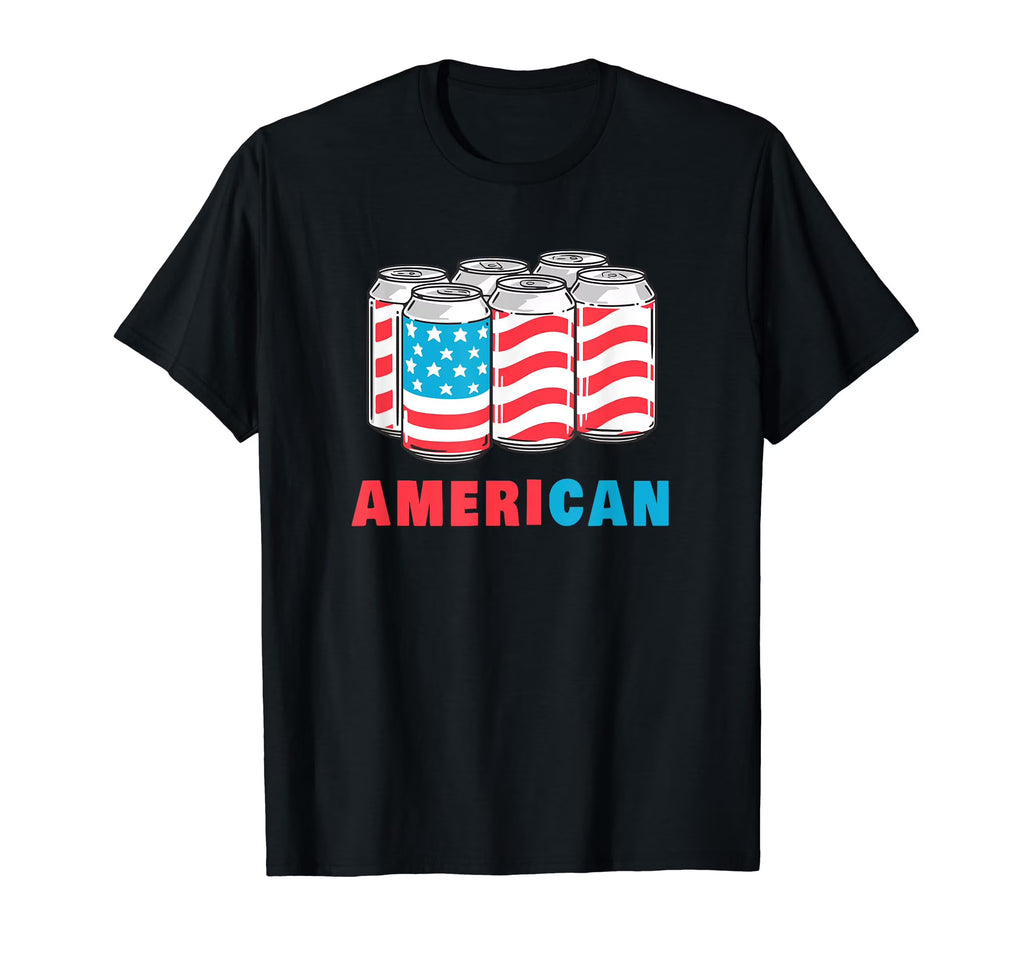 Patriotic USA Flag T-Shirt K7799