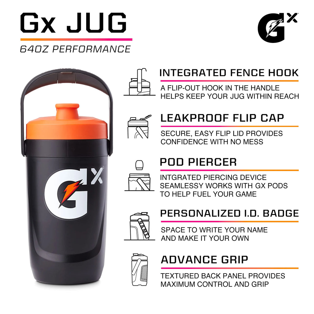 Black 64Oz Leakproof Jug N8472