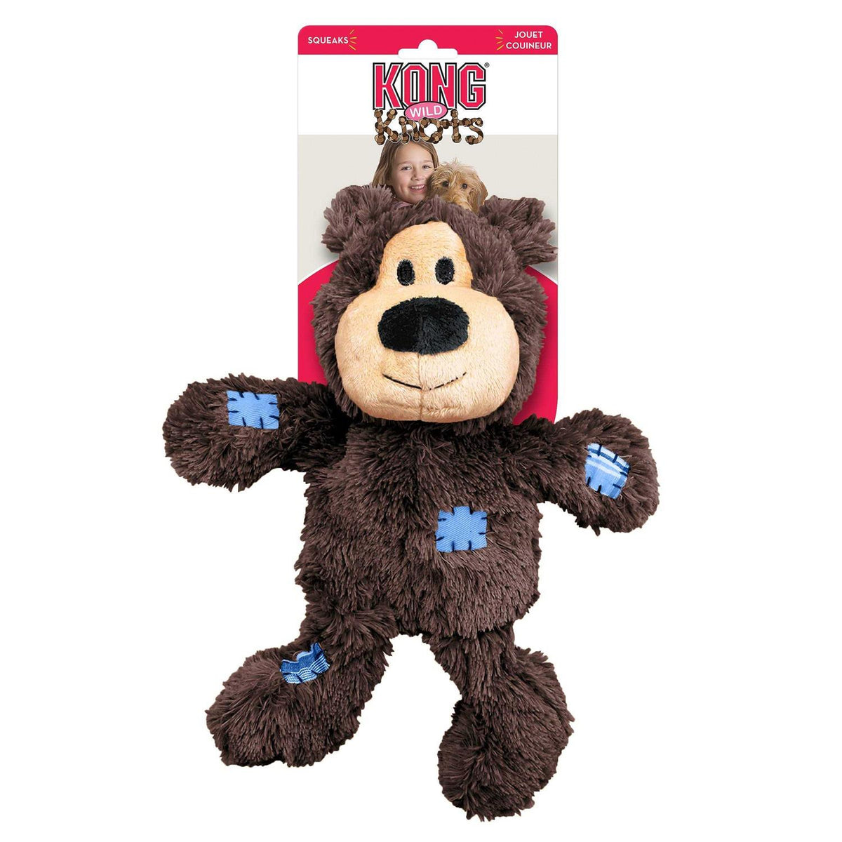 Wild Knots Bear Dog Toy C998434