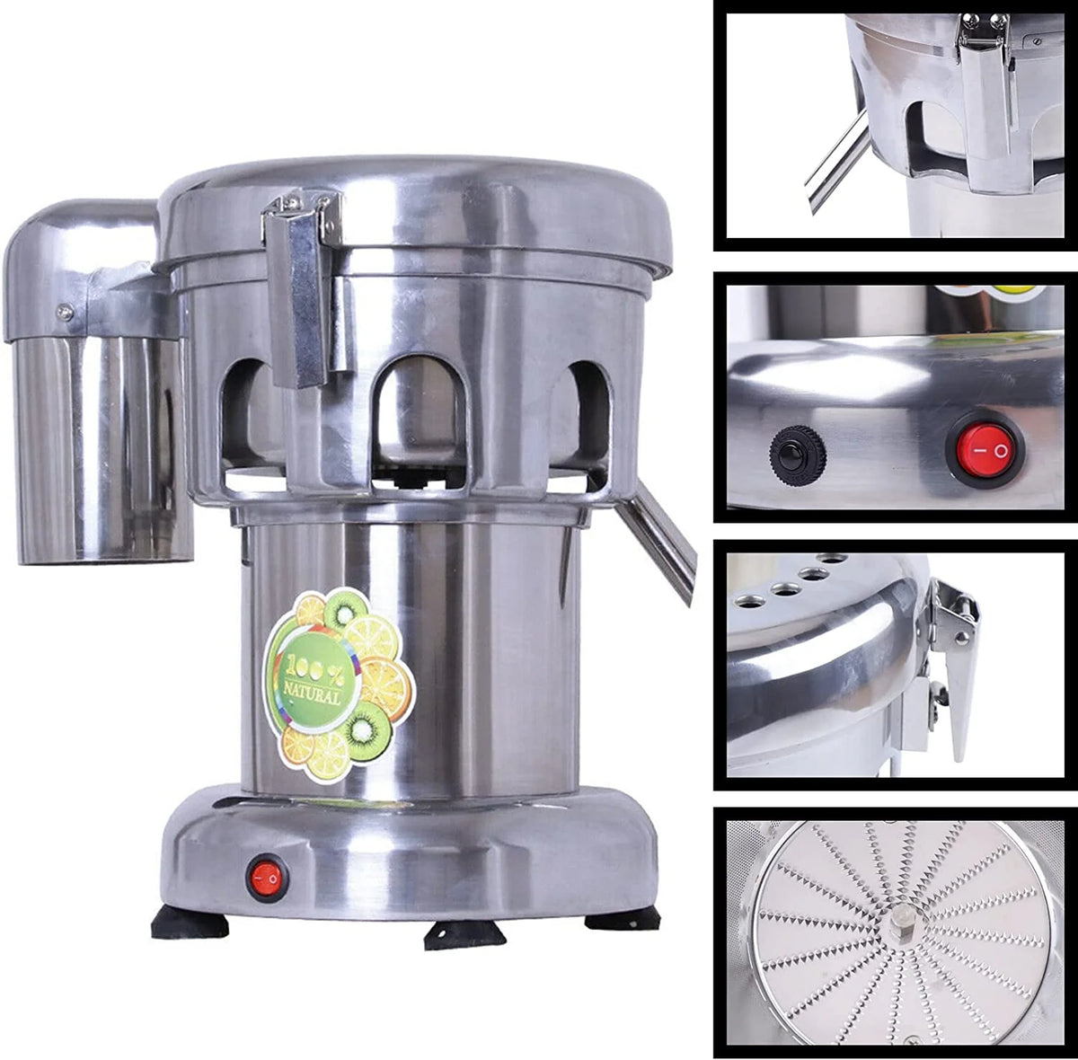Stainless Steel Centrifugal Juicer 370W F5208
