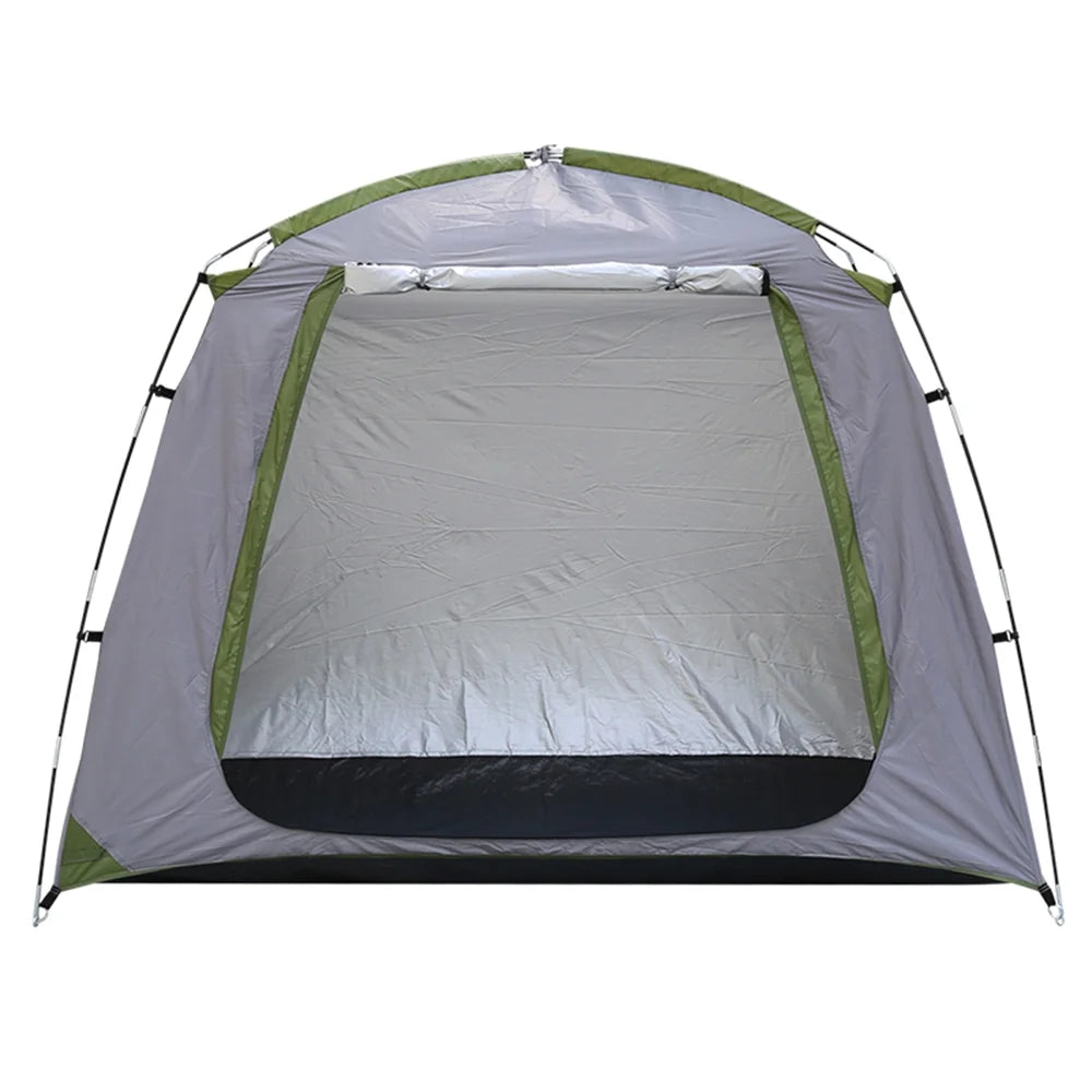 Silver Coated Polyester Waterproof Bike Shelter Storage Shed O6638
