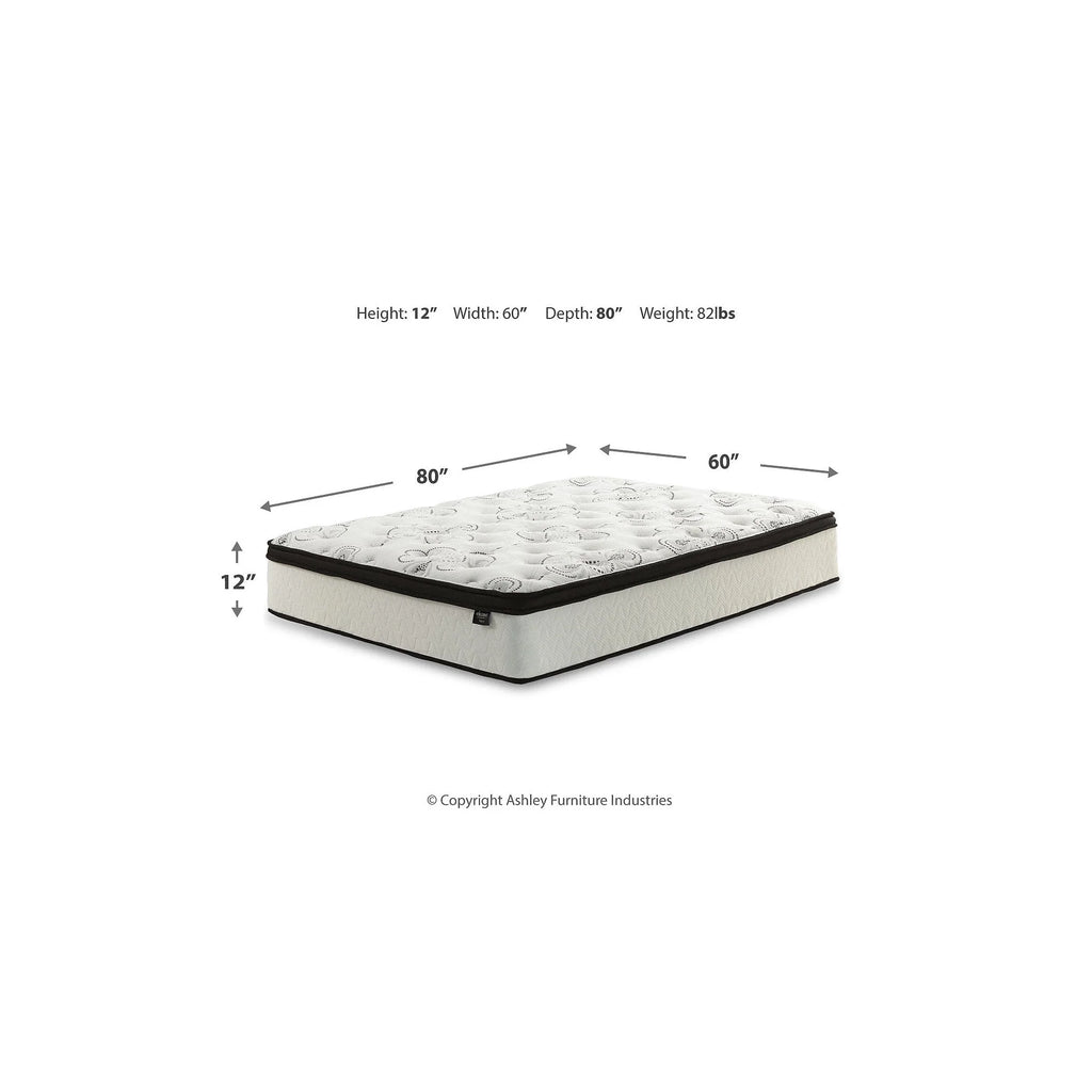 12 Inch Hybrid King Mattress in a Box White Q930