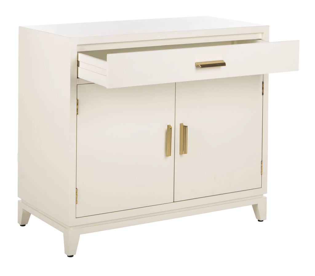 White 2 Door 1 Drawer Chest A90760