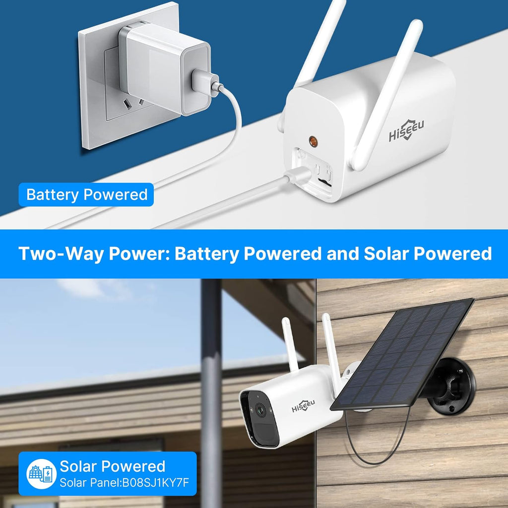 3-Cam Wireless Security Camera System with Color Night Vision F512023