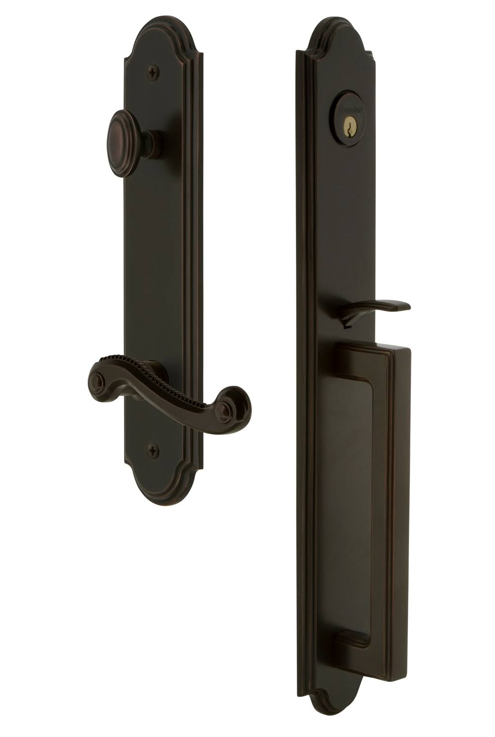 Arc One-Piece D Grip and Newport Lever U692100
