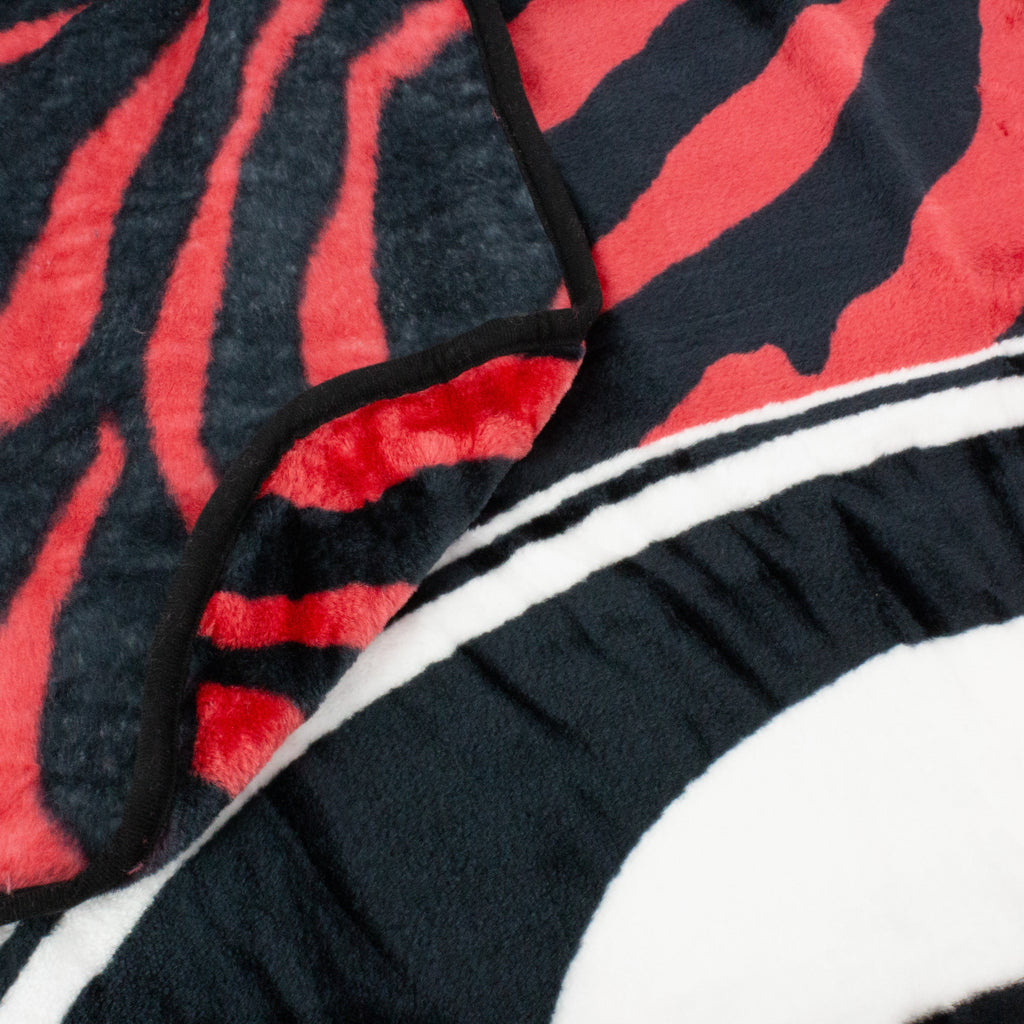 Soft Raschel Throw Blanket, 60" x 50" Z837