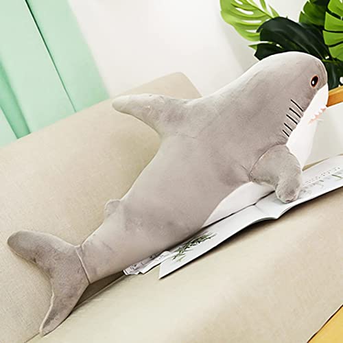 31 Inch Soft Shark Stuffed Animal Plush Pillow X488867