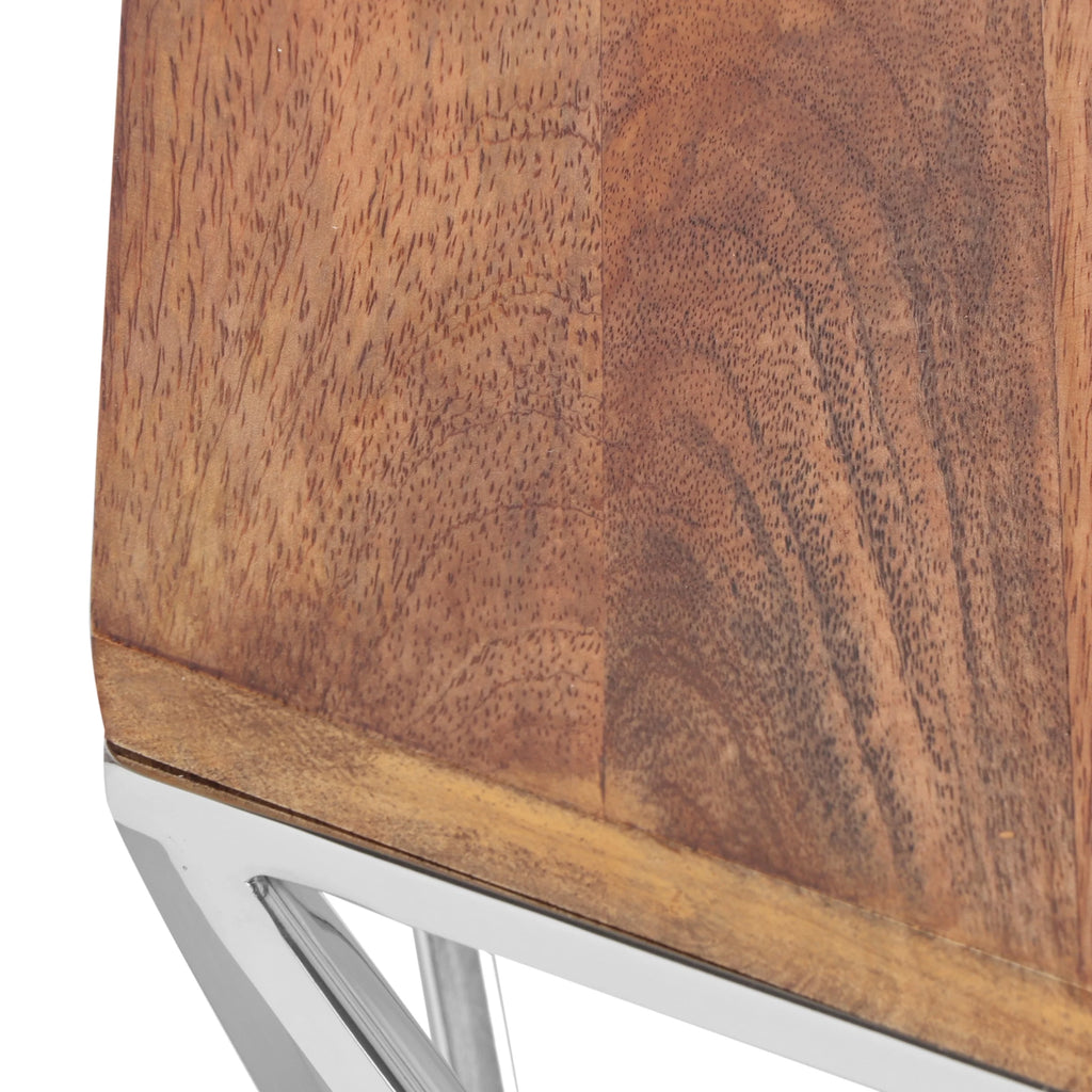 Stainless Steel Side Table N6551