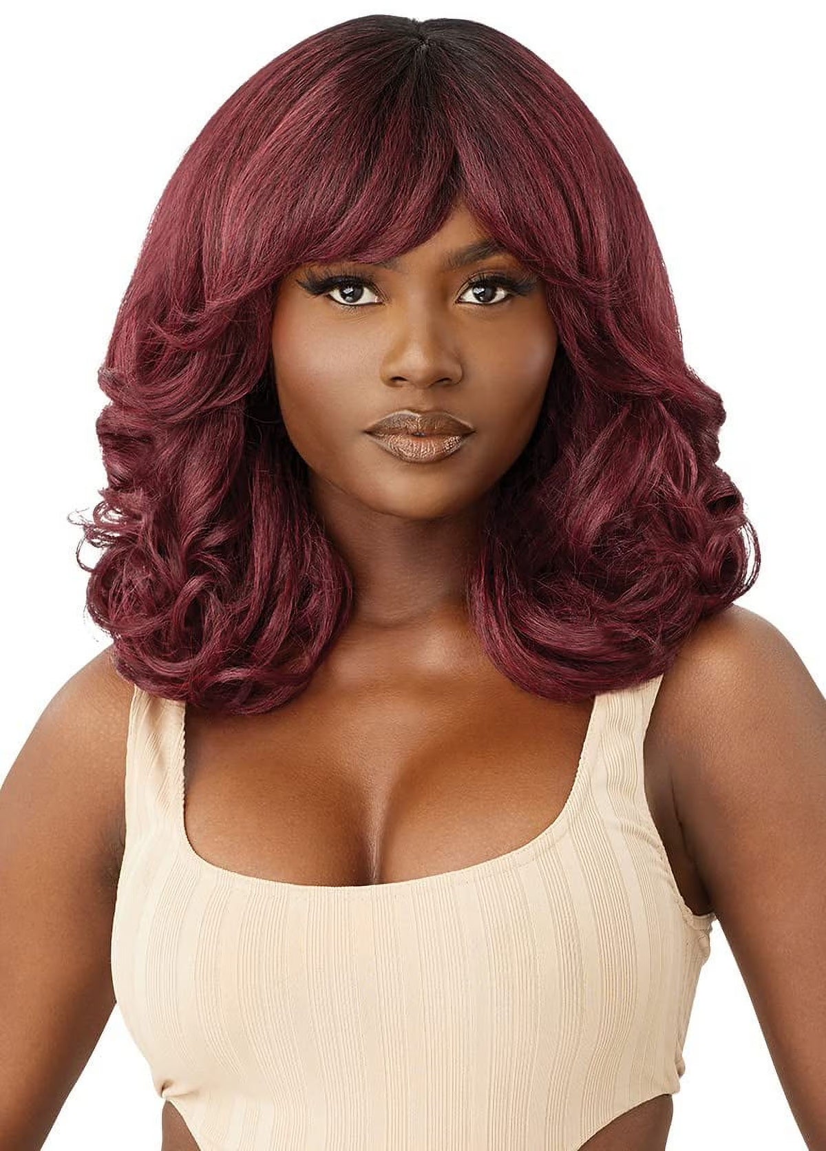 14" DR Brown Wig H25336