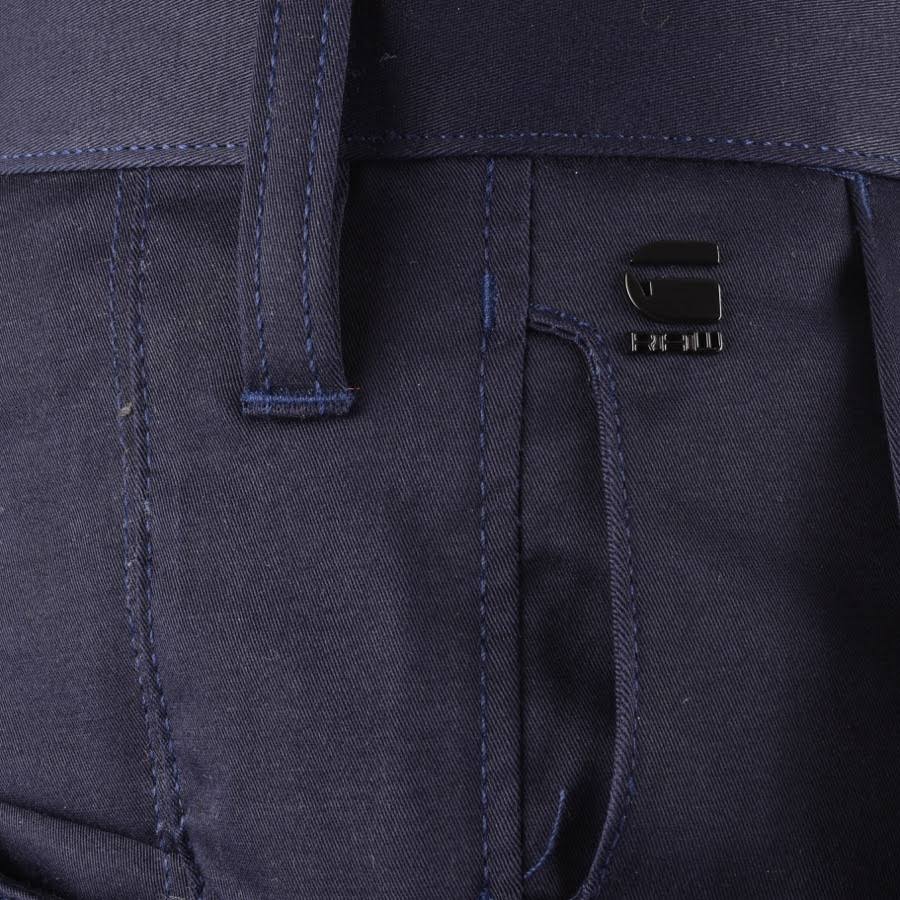 Blue Slim Chinos N9059