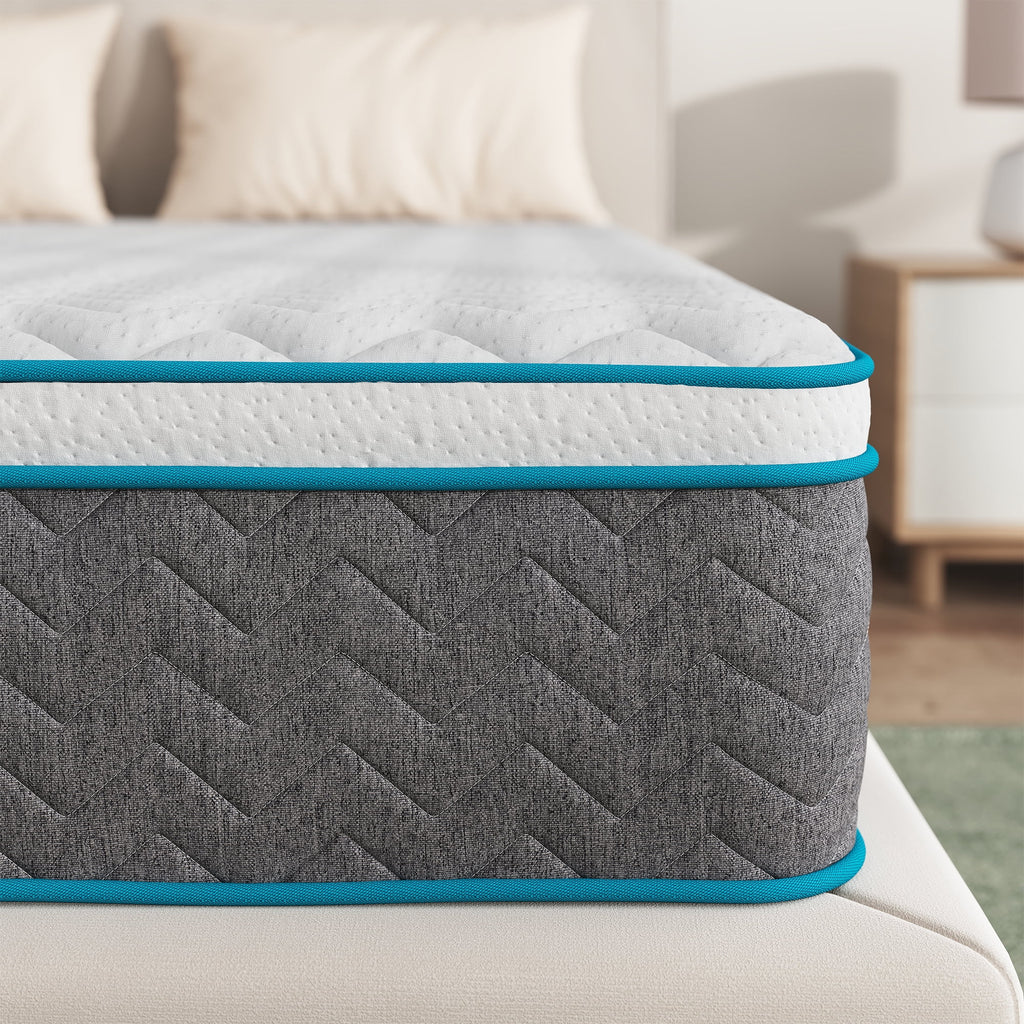 Full Size 10 inch Memory Foam Hybrid Mattress O8501
