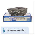 Brown/Black 45 gal Plastic Trash Bags, 1.5 mil, 40 inch x 48 inch, 100/Carton R1126