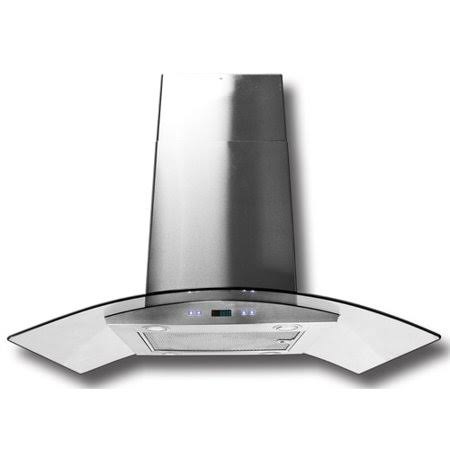 36x22 600 CFM Convertible Island Range Hood N350