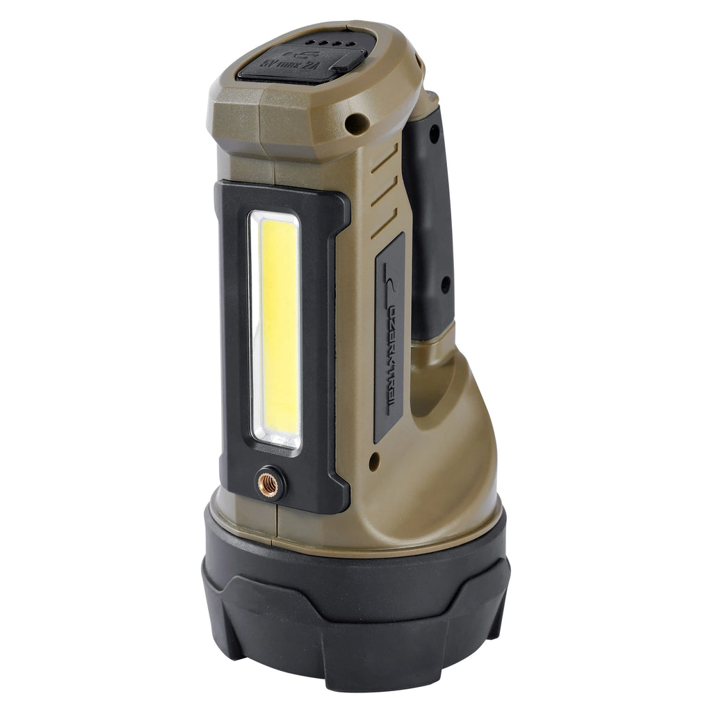 2000 Lumen Dual Source LED Rechargeable Spotlight with 5000 mAh Power Bank A60829