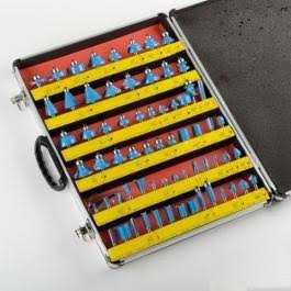 66 Piece Carbide Tip Wood Router Bit Set P388