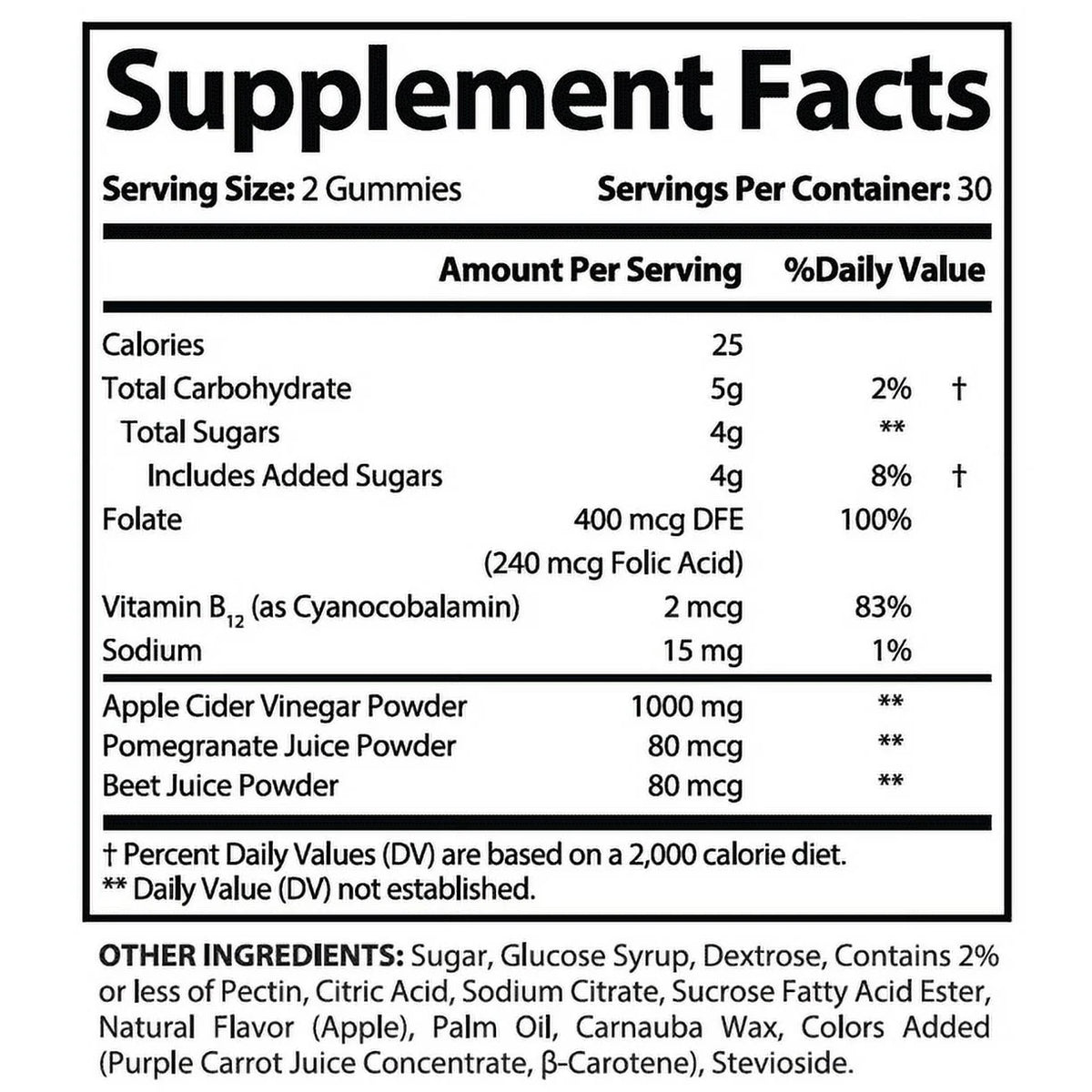 Keto ACV Gummies 1000MG 180 Count M977752