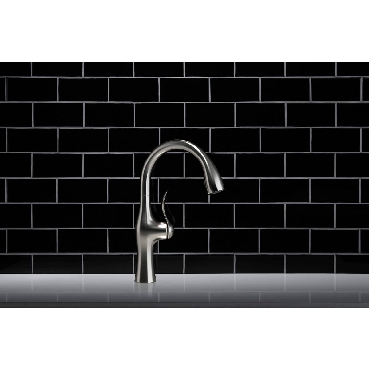 Alma Pull-Down Kitchen Faucet with Soap/Lotion Y49834