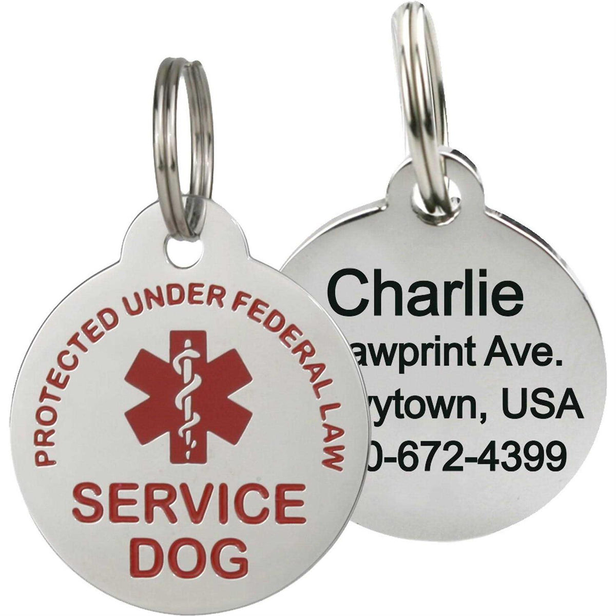 Personalized Dog ID Tag Q8259