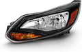 Black Trim Halogen Headlight Replacement Pack of 2 G7990