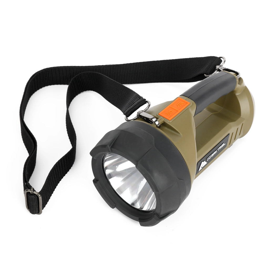 2000 Lumen Dual Source LED Rechargeable Spotlight with 5000 mAh Power Bank A60829