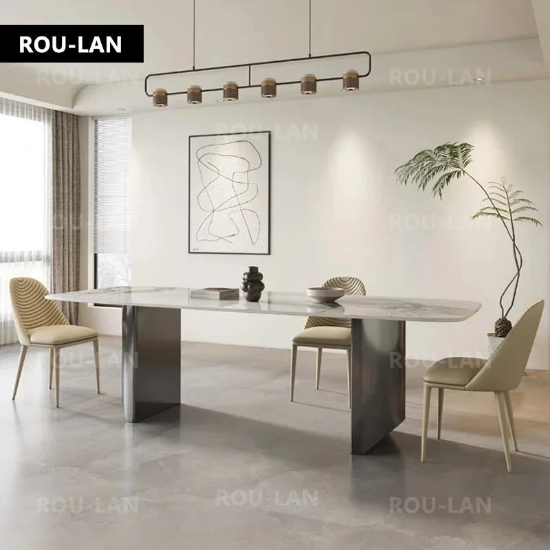 Modern Rock Slab Dining Table P486