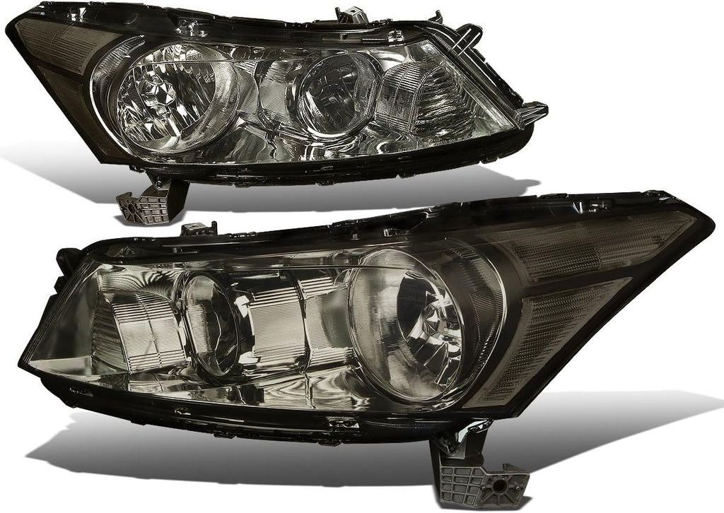 Black Housing Clear Lens Headlights Assembly P80654