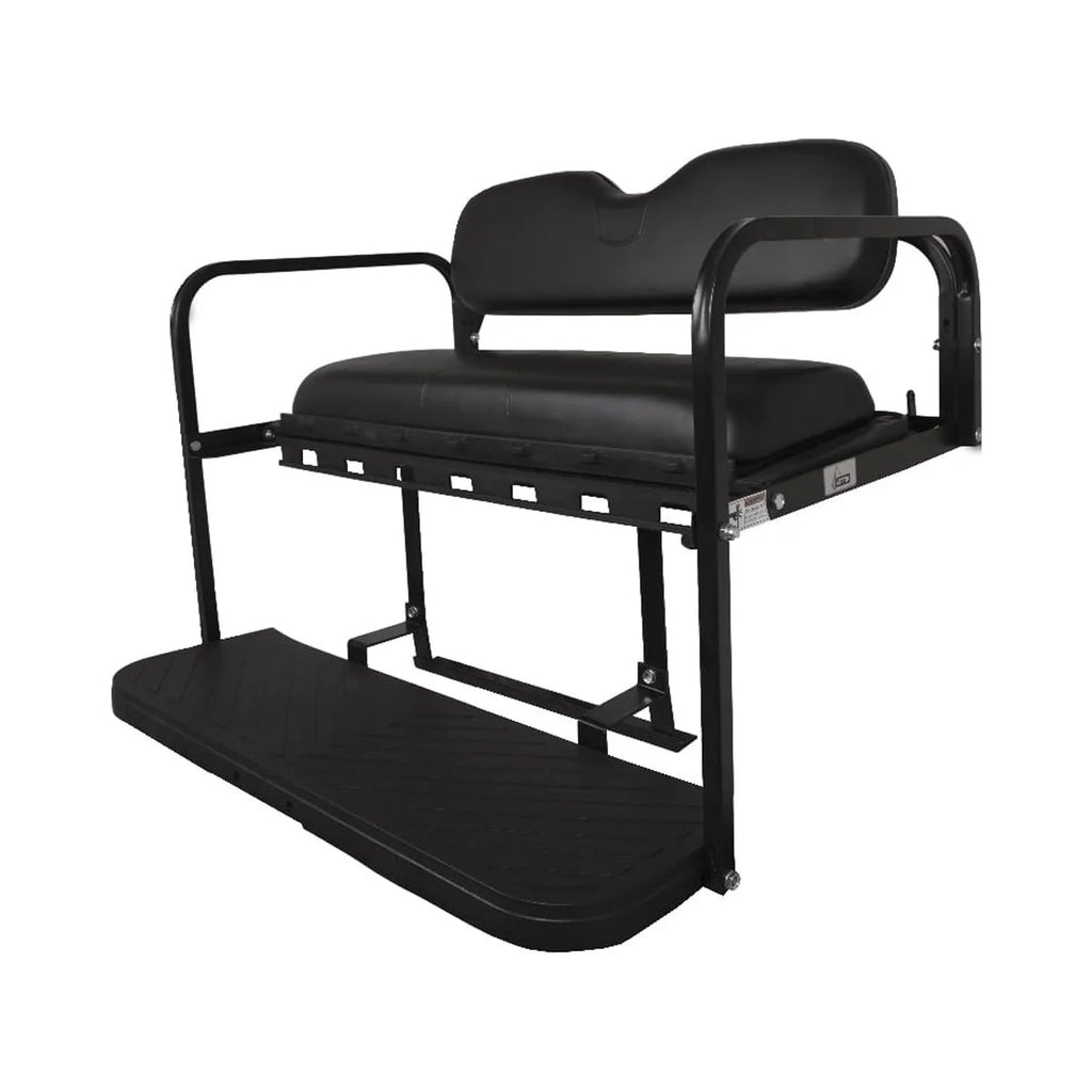 Black Rear Flip Seat for Club Car Golf Cart E1058