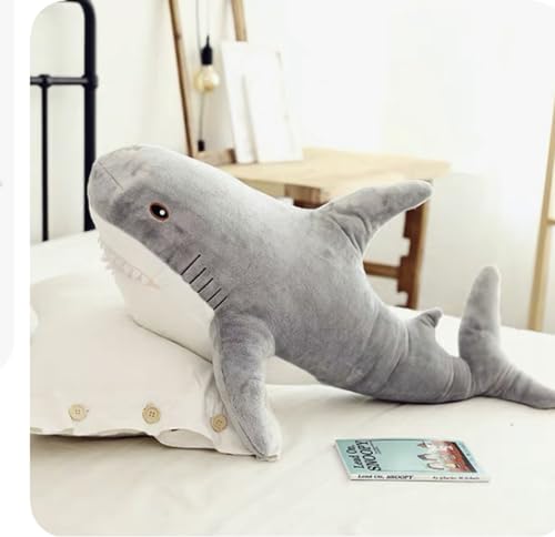 31 Inch Soft Shark Stuffed Animal Plush Pillow X488867